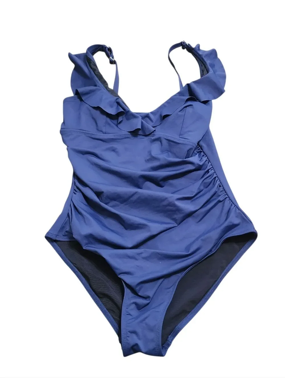 Cupshe Navy Blue One Piece Swimsuit Sz L NWT